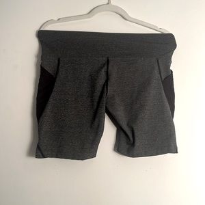 Gray Biker Athletic Shorts M